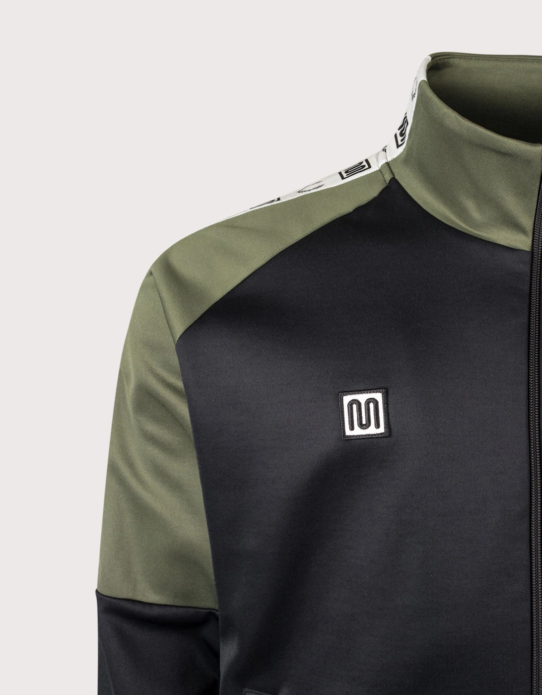 Oversized Fit Meyba Taped Raglan Track Jacket