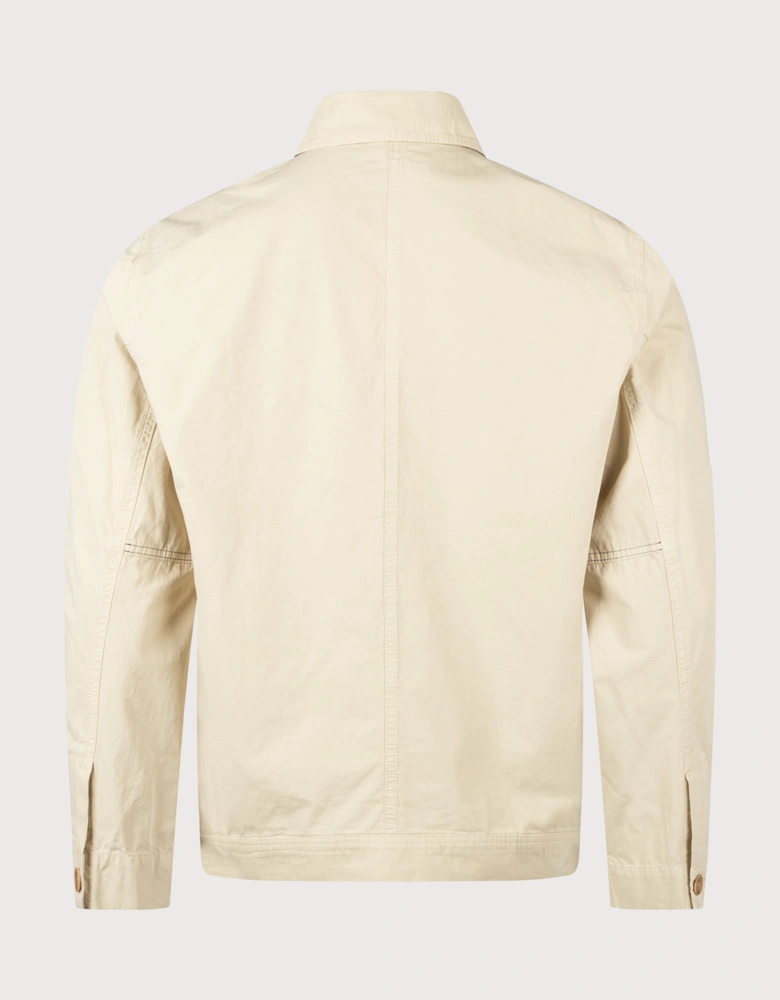 Relaxed Fit Arresskov Compact Cotton Overshirt