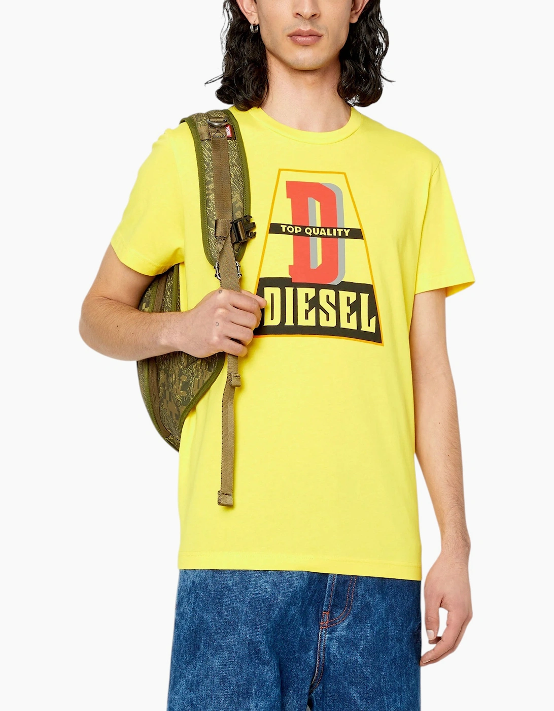 Diesel Mens T Shirts T Diegor K61 Crew Neck Tee