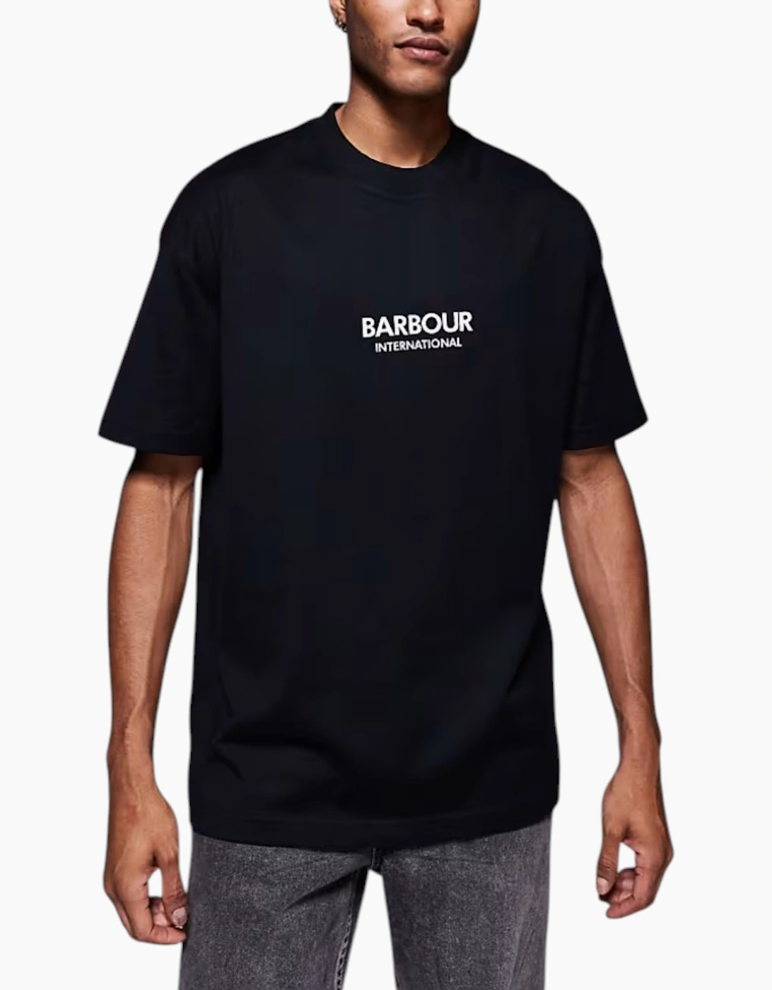 Barbour Mens T Shirts Relaxed Fit Crew Neck Tee
