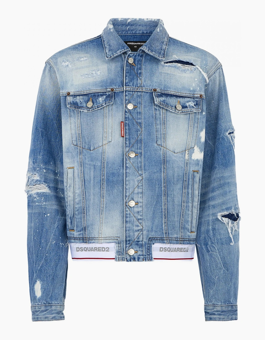 Over Denim Jacket Blue