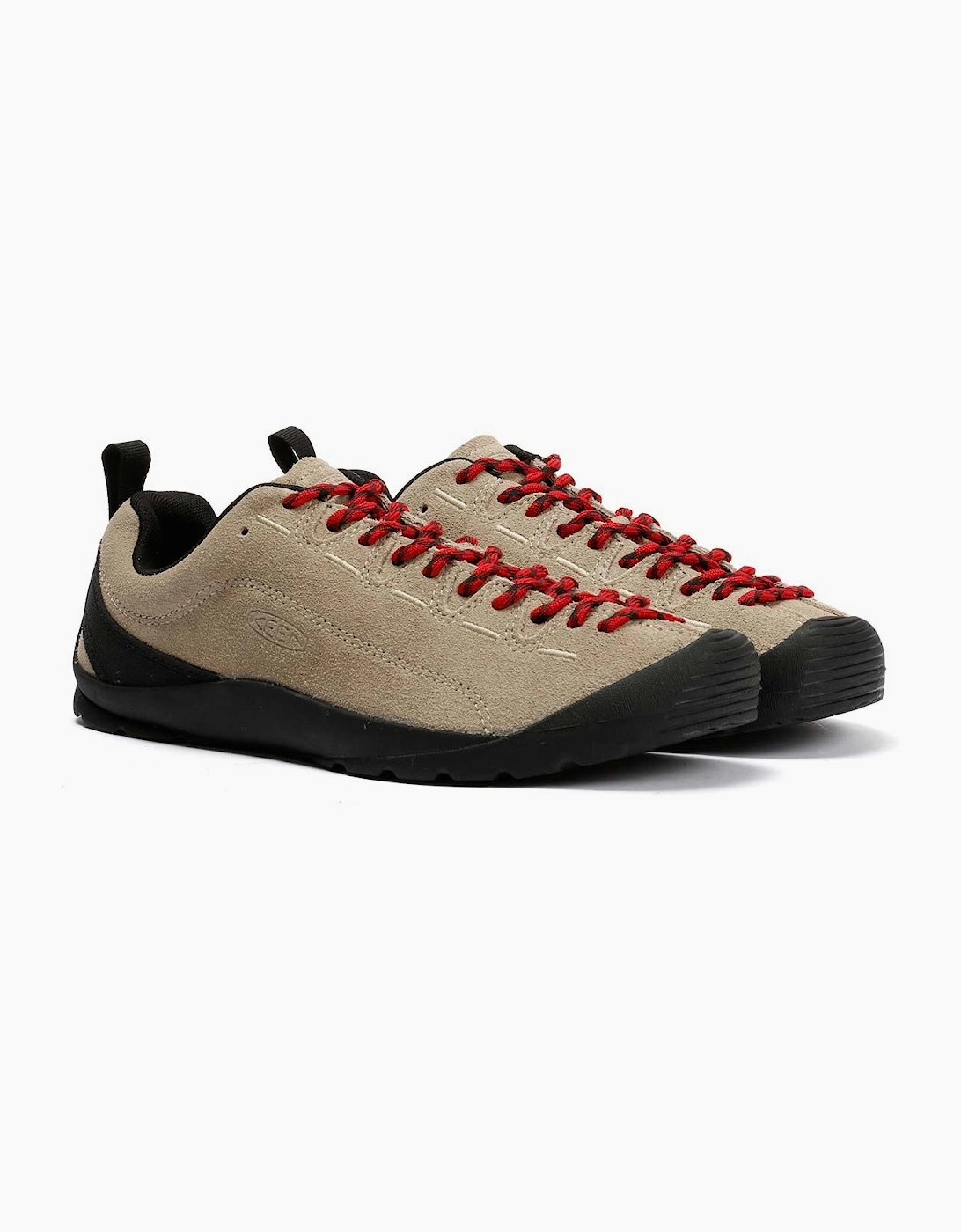Keen Jasper Suede Men's Silver Mink Trainers, 8 of 7