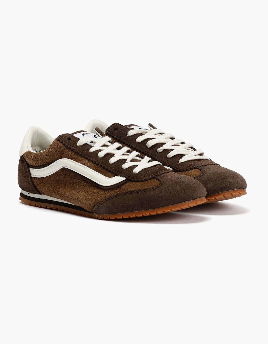 Vans Women's Vans Super Lowpro Suede Women's Demitasse Trainers - Brown