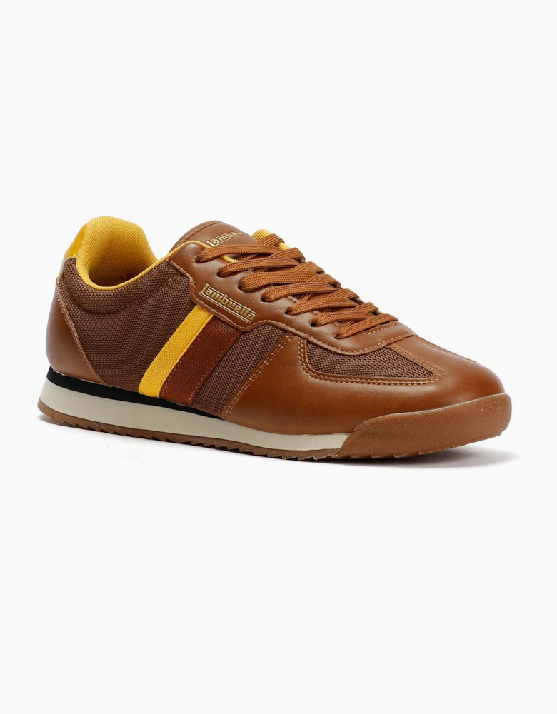 Lambretta Diego Men's Tan Trainers