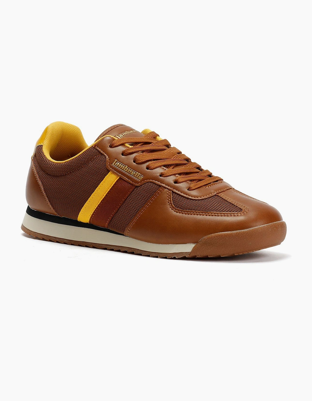 Lambretta Diego Men's Tan Trainers