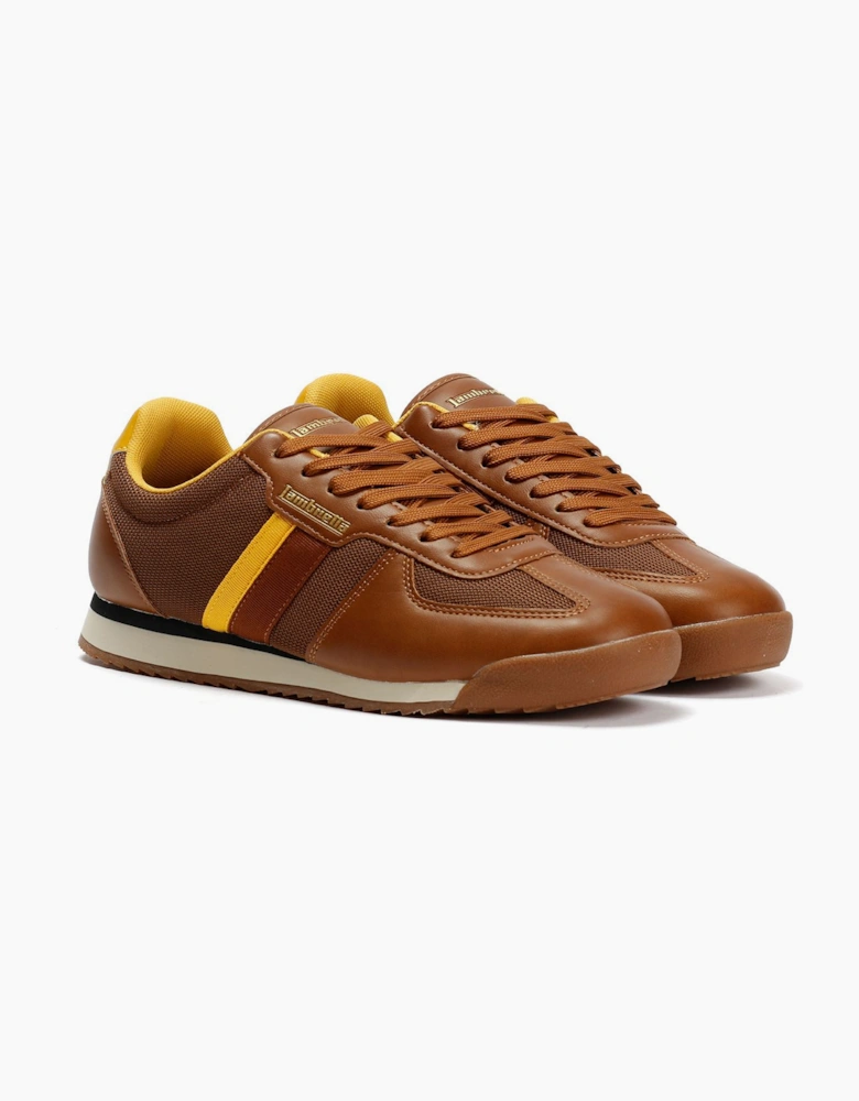 Lambretta Diego Men's Tan Trainers