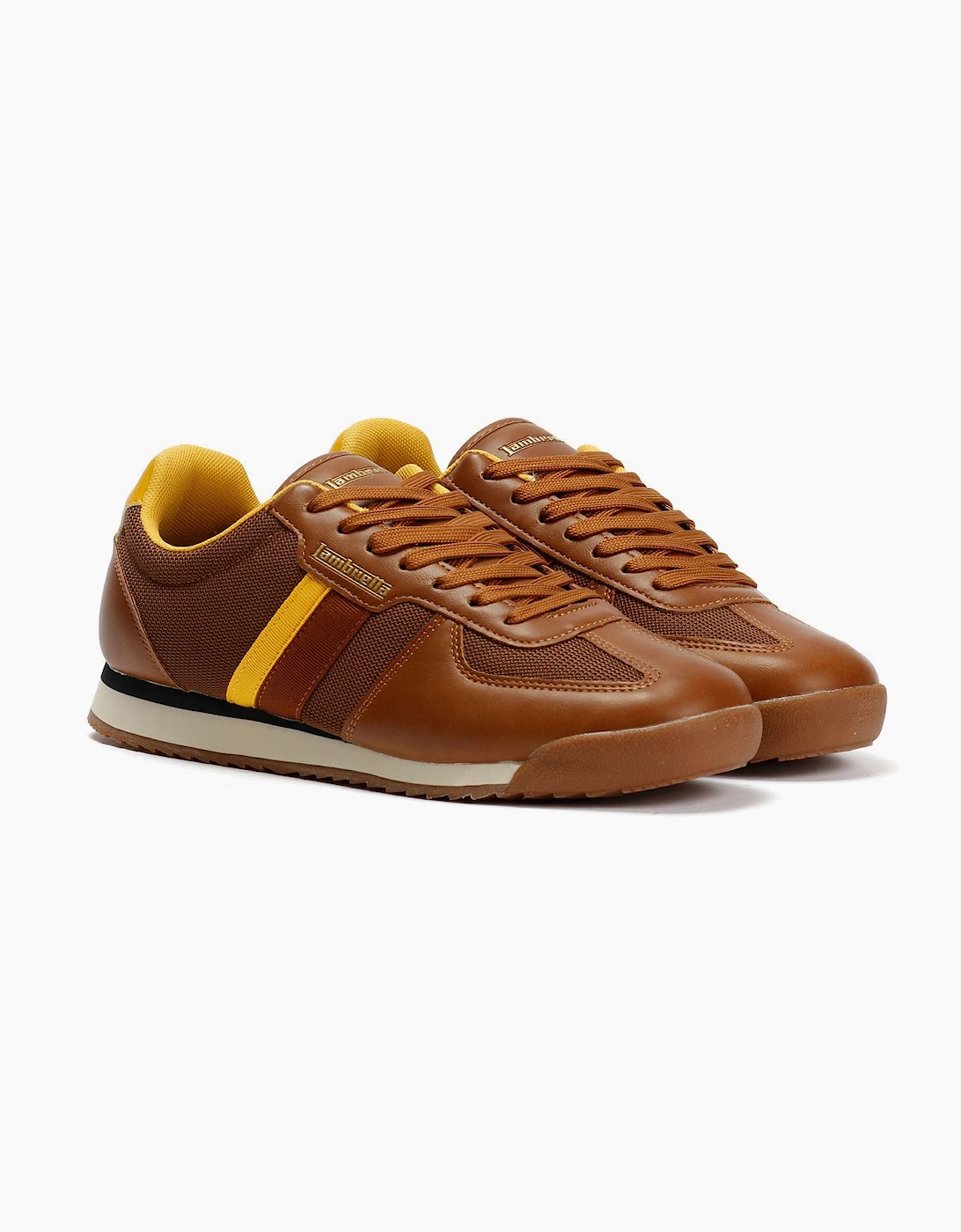 Lambretta Diego Men's Tan Trainers