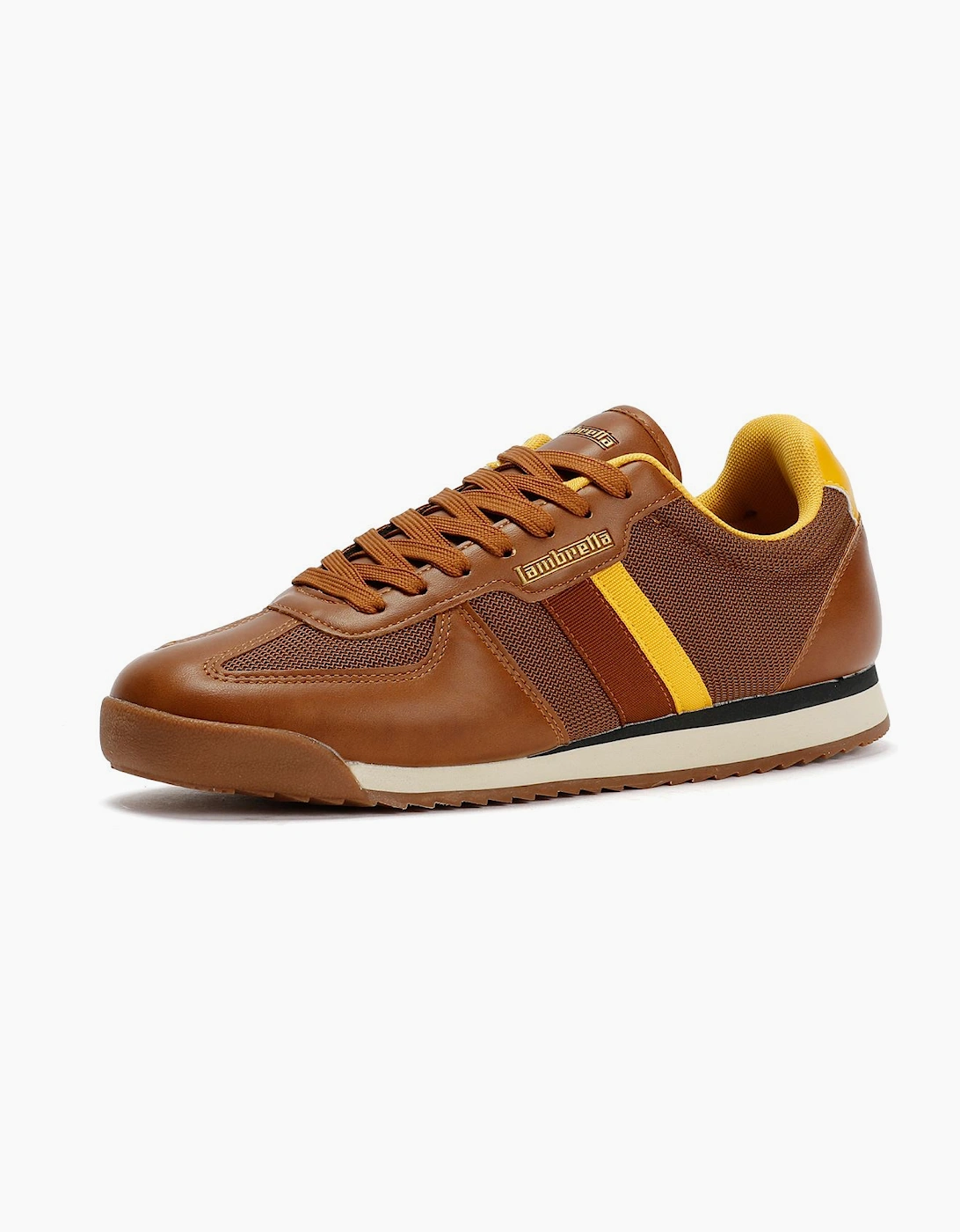Lambretta Diego Men's Tan Trainers