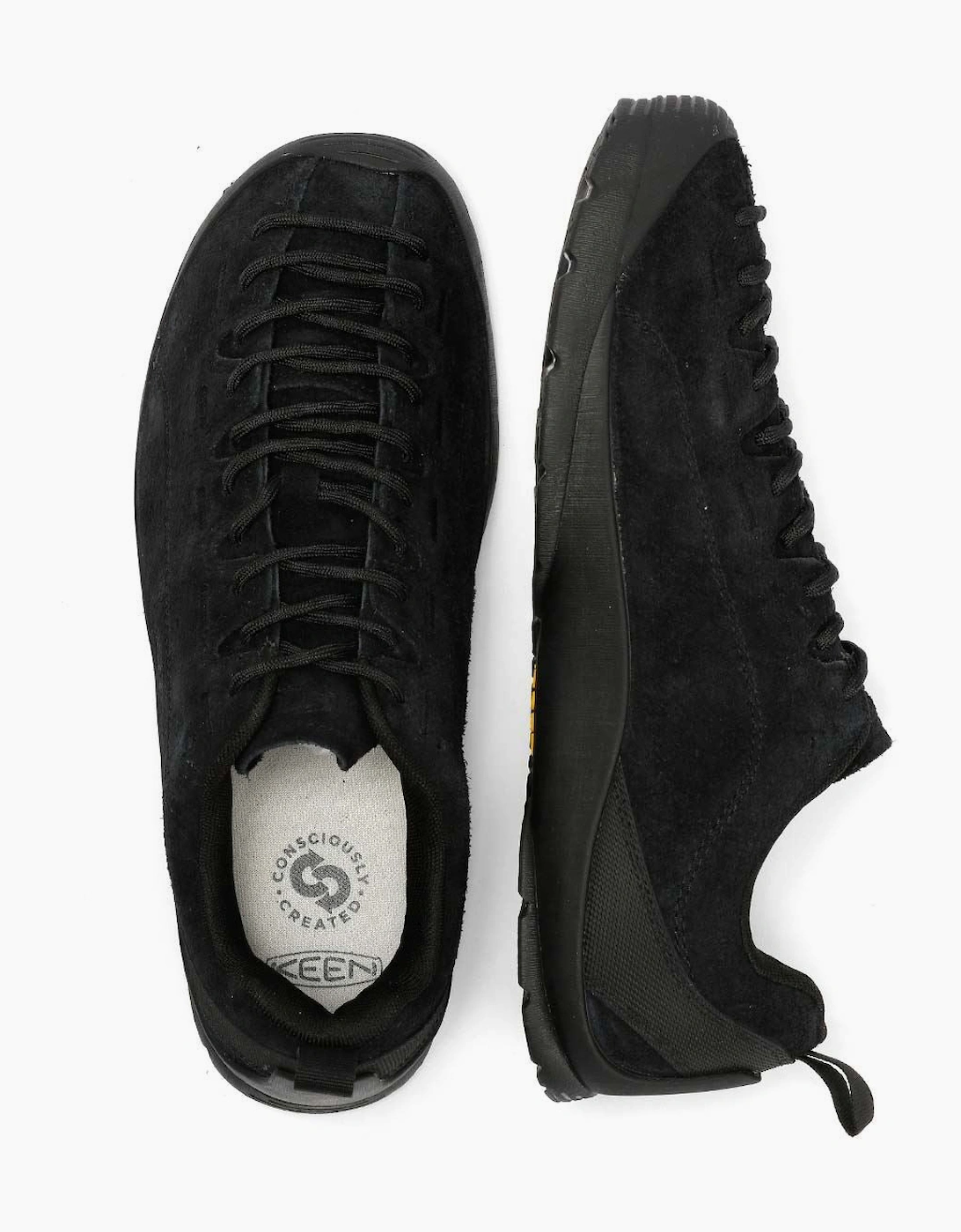 Keen Jasper Suede Men's Hairy Black Trainers