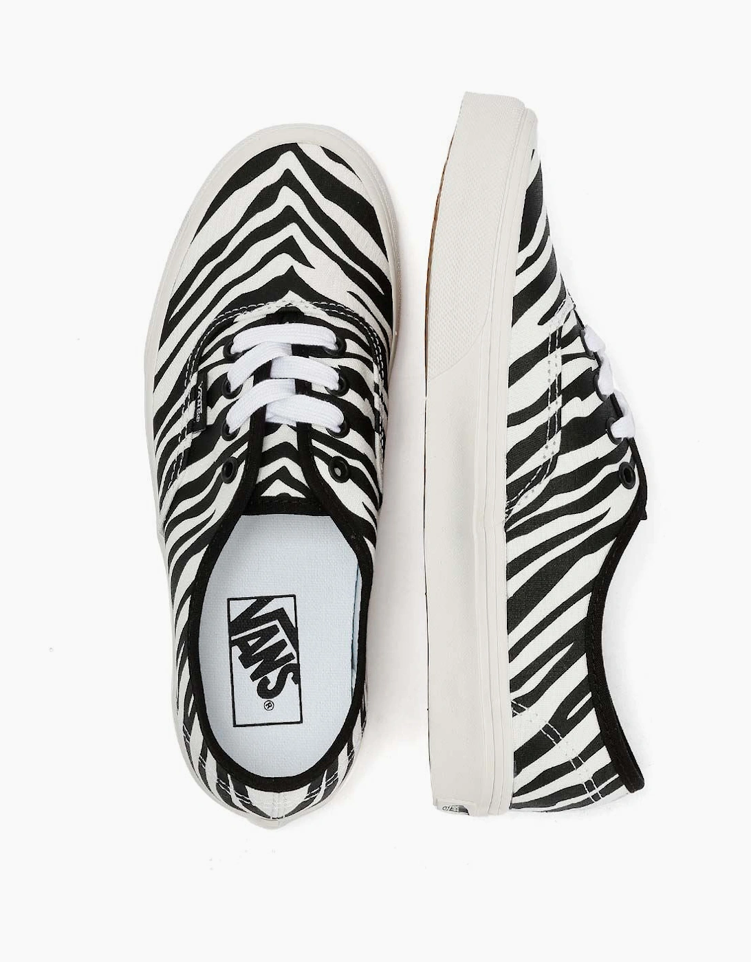 Vans Authentic Women's Animalier Zebra Trainers