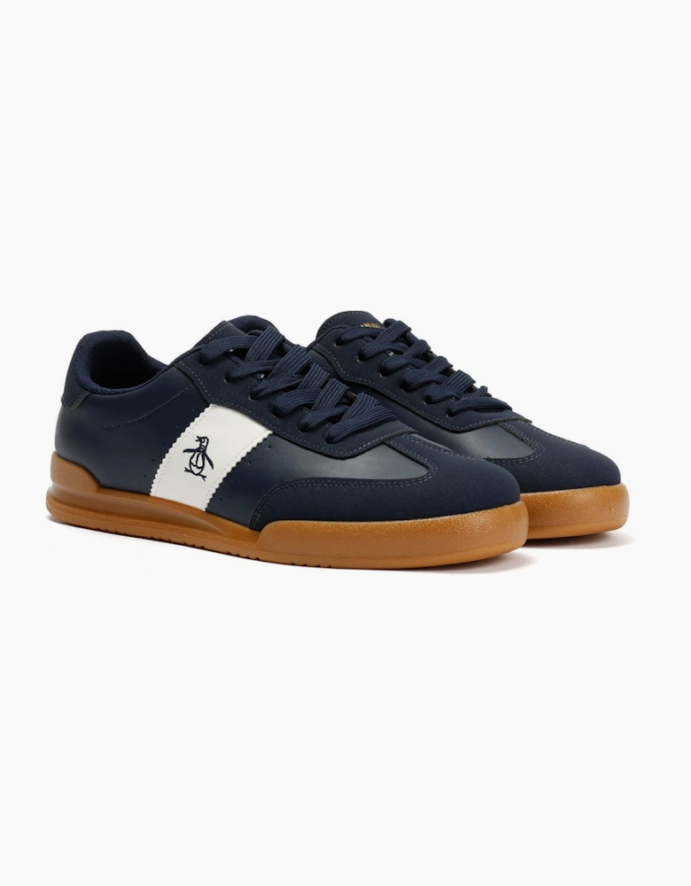 Penguin Giovanni Men's Navy Trainers