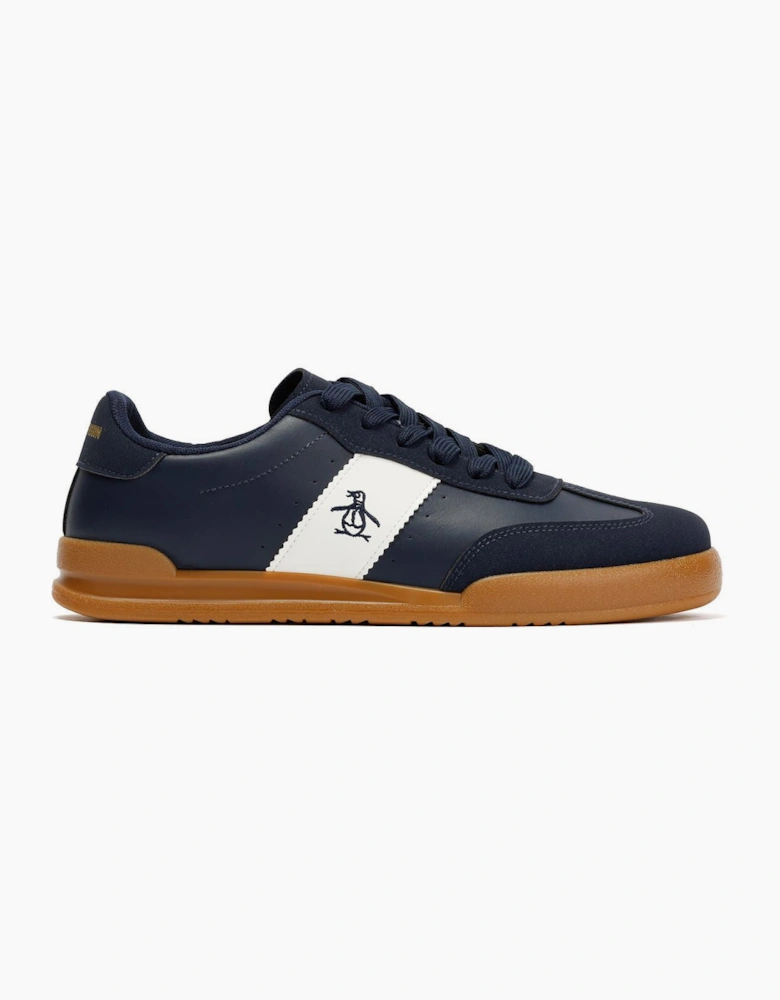 Penguin Giovanni Men's Navy Trainers
