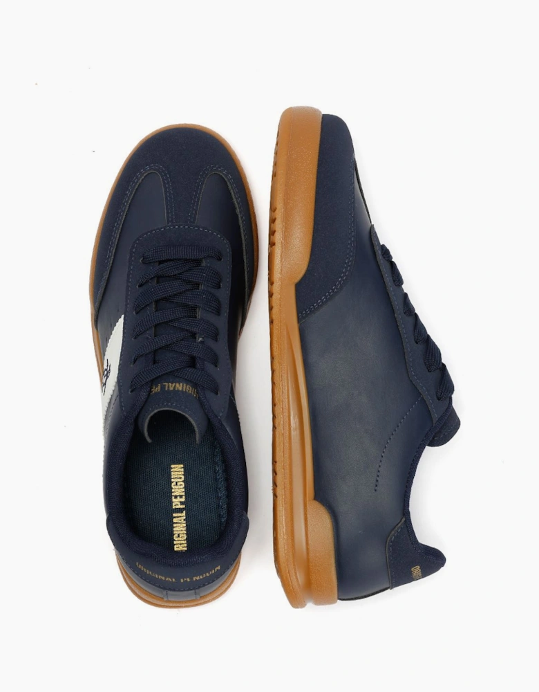Penguin Giovanni Men's Navy Trainers