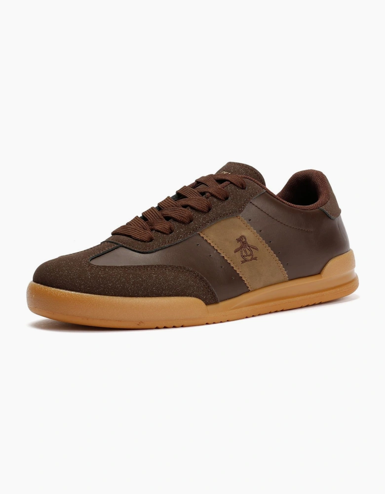 Penguin Giovanni Men's Chocolate Trainers
