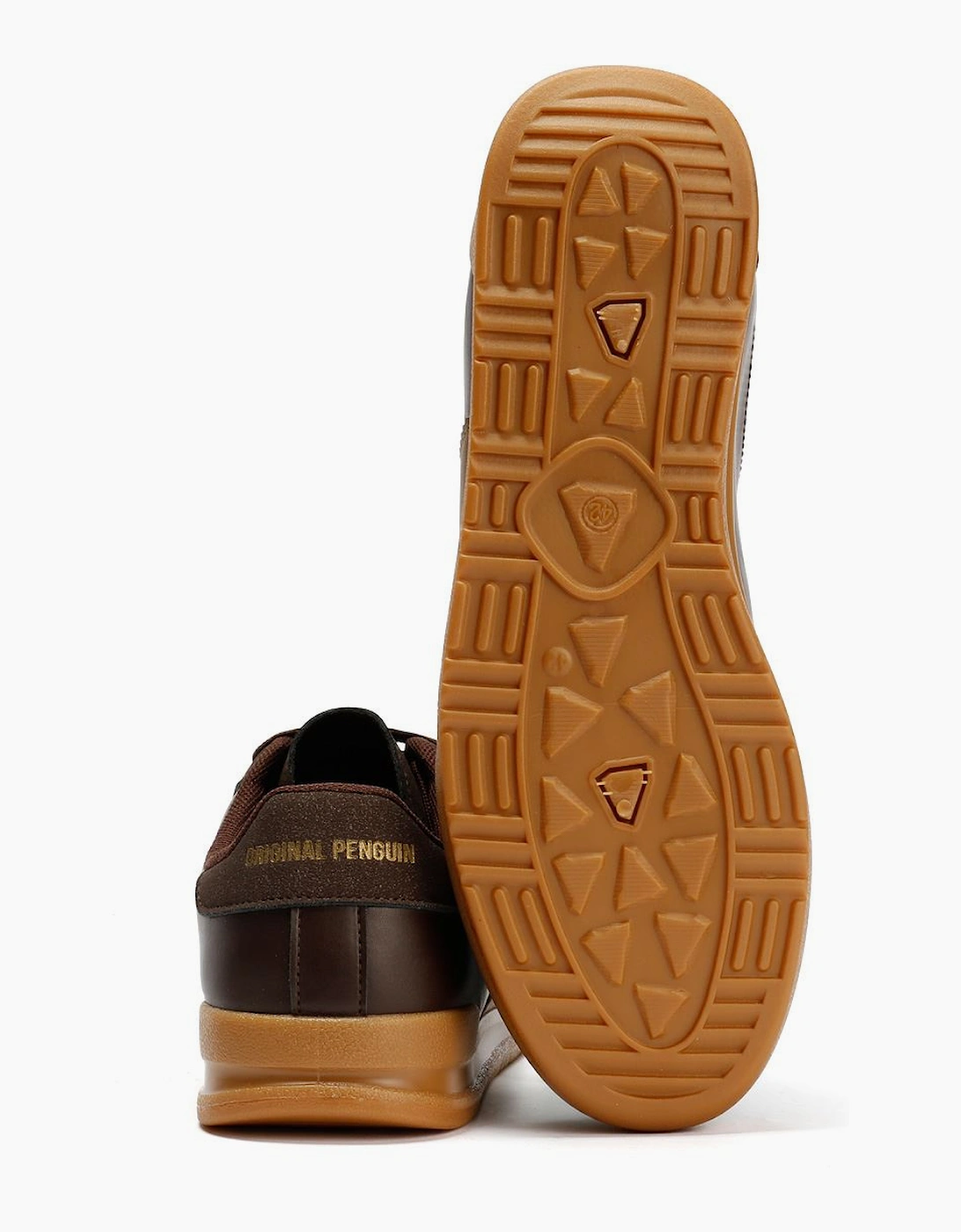 Penguin Giovanni Men's Chocolate Trainers