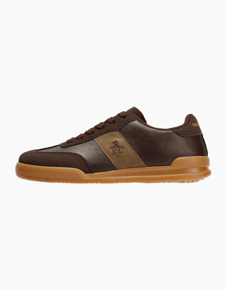 Penguin Giovanni Men's Chocolate Trainers