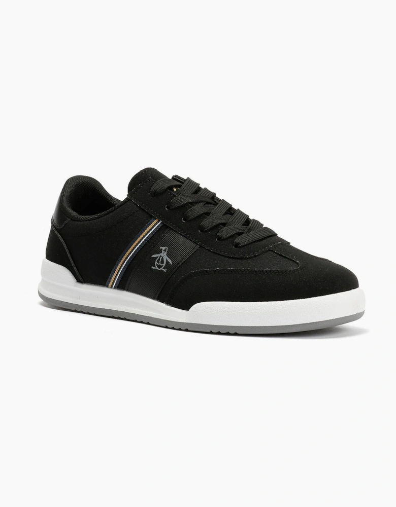 Penguin Gaz Men's Black Trainers
