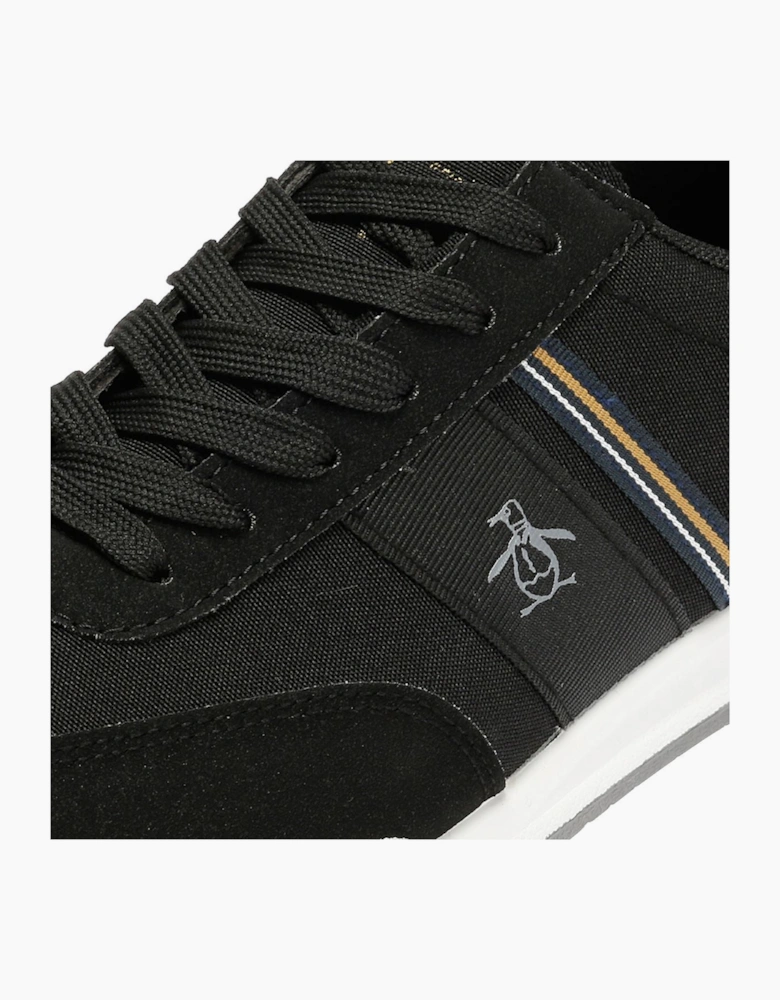Penguin Gaz Men's Black Trainers
