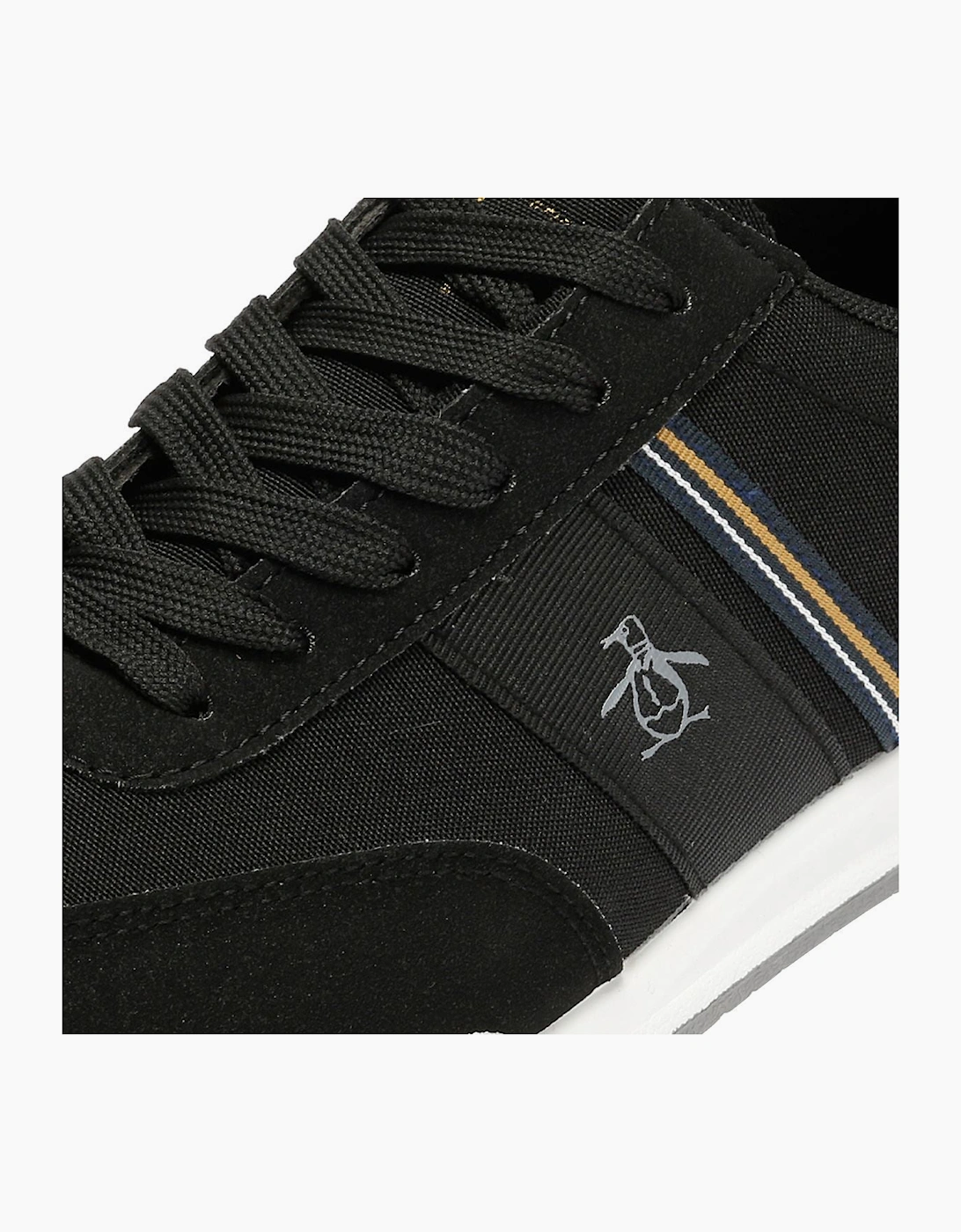 Penguin Gaz Men's Black Trainers