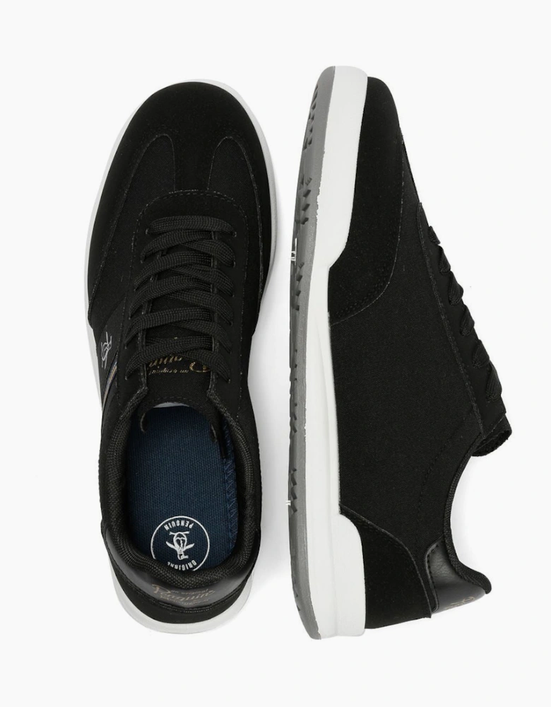 Penguin Gaz Men's Black Trainers