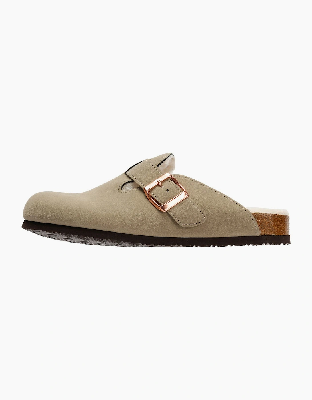 Penguin Poppy Fur Suede Women's Sand Mules