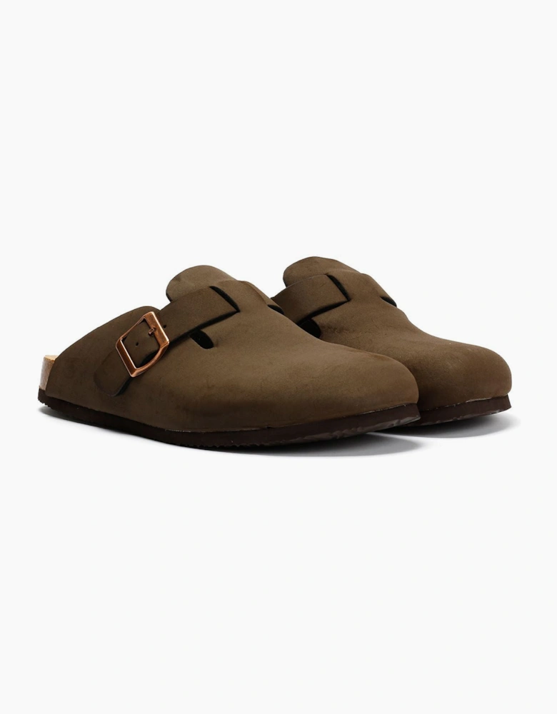 Penguin Pappy Men's Brown Mules