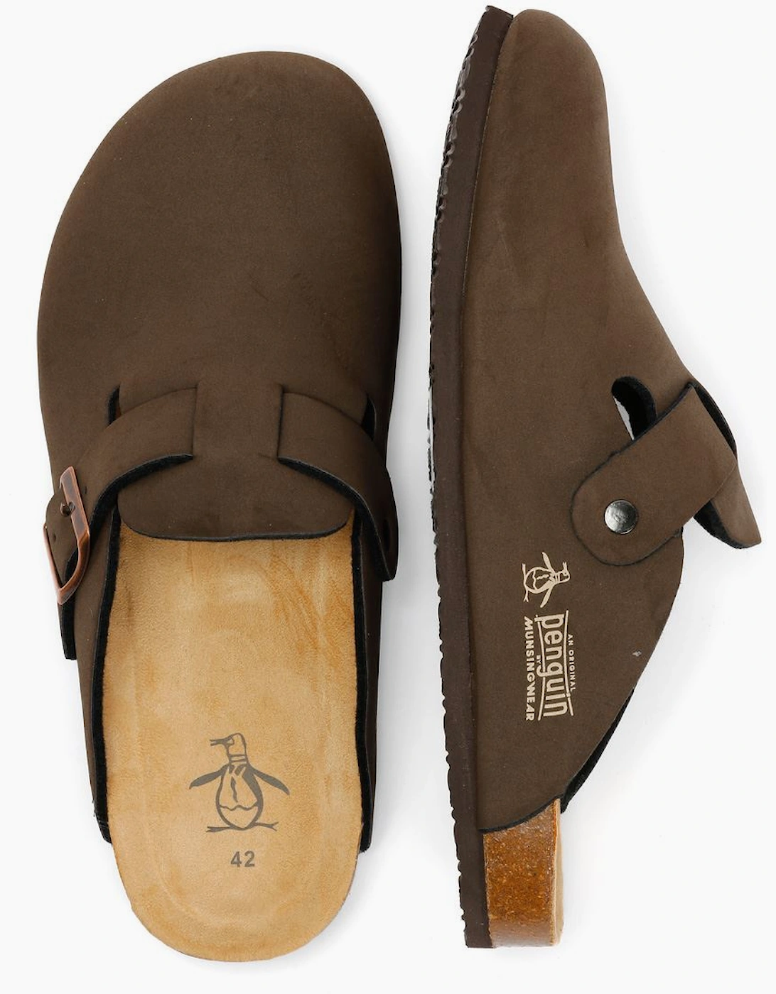 Penguin Pappy Men's Brown Mules