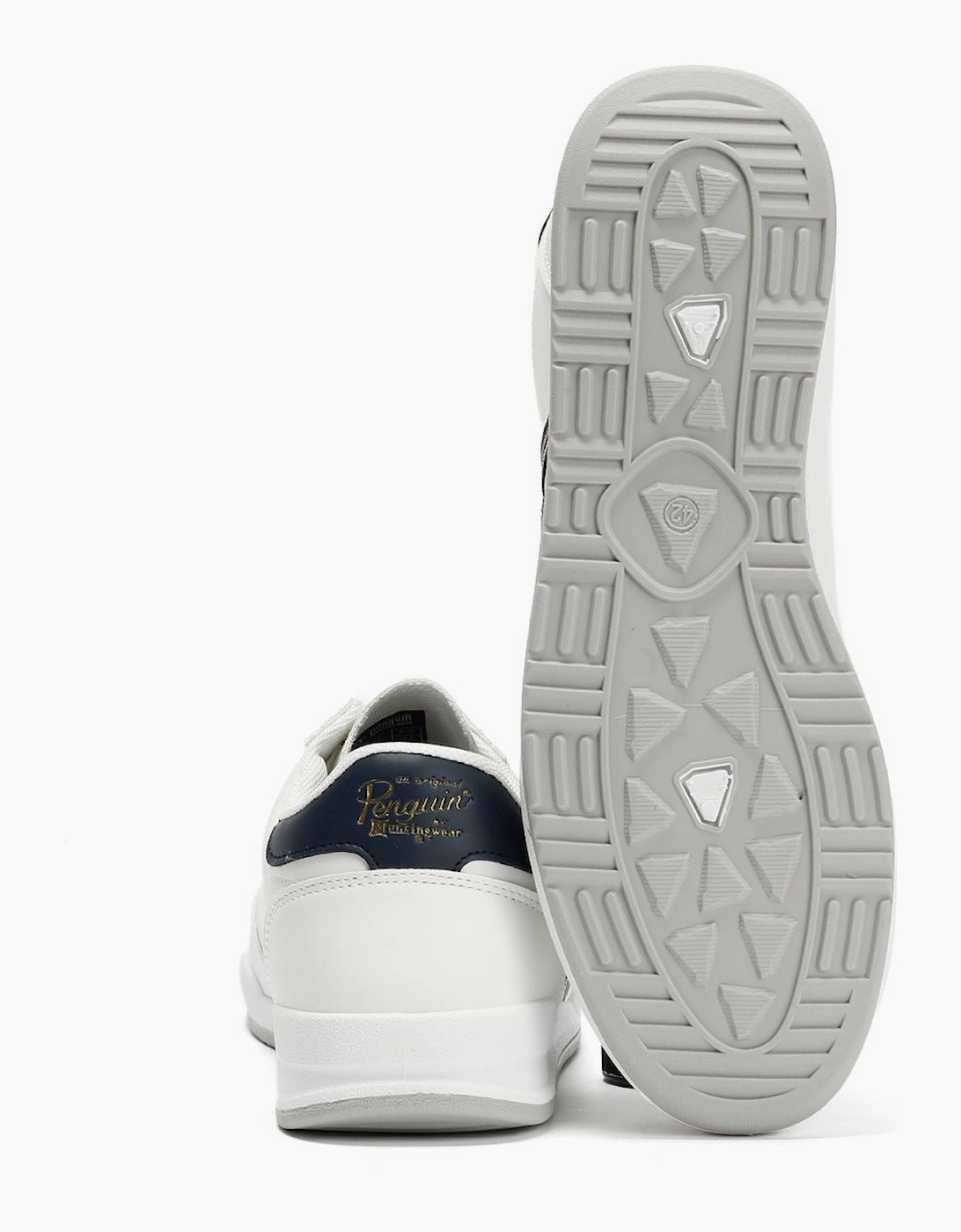 Penguin Gaz Men's White Trainers