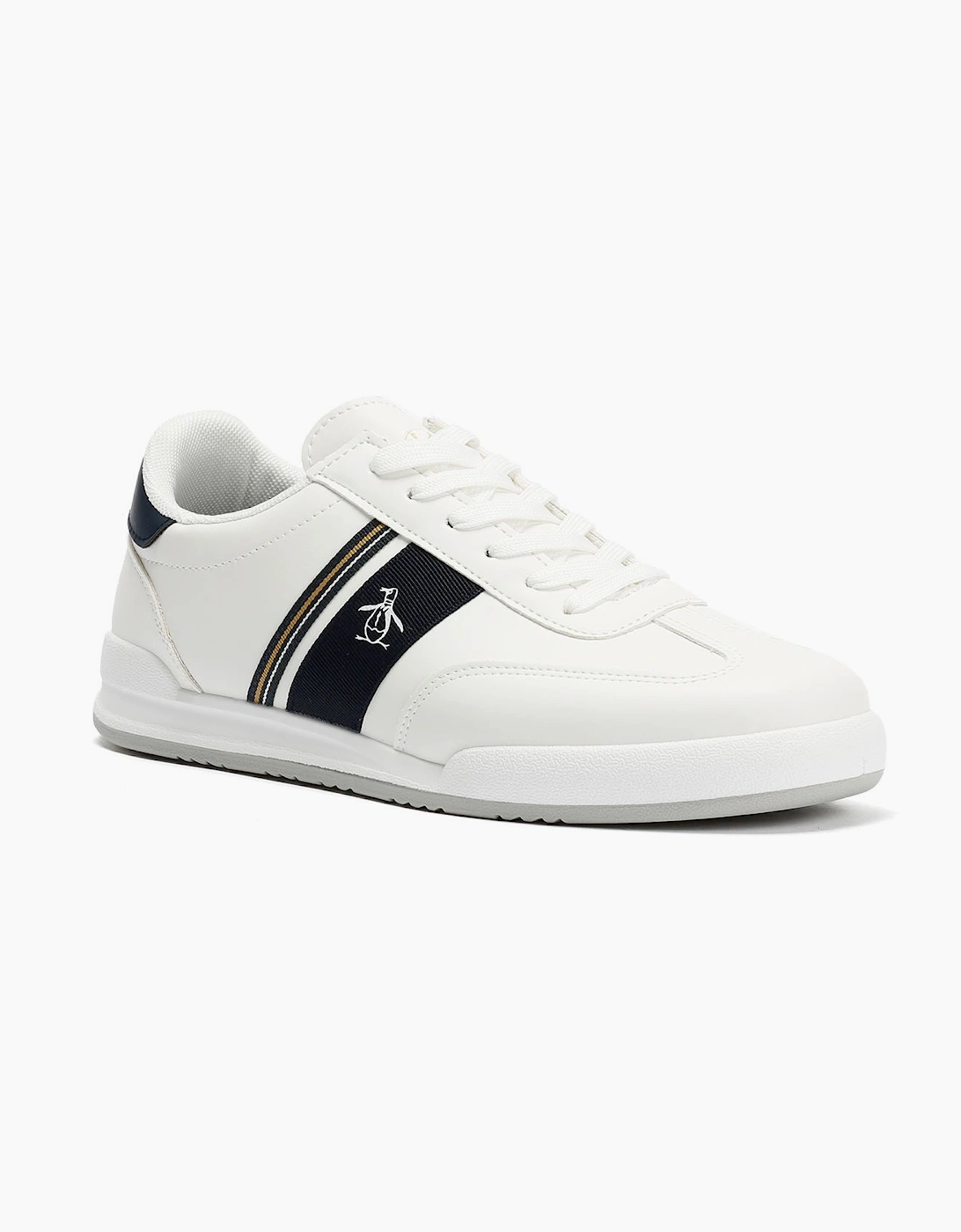 Penguin Gaz Men's White Trainers