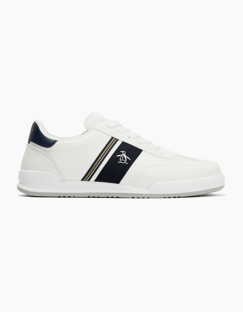 Penguin Gaz Men's White Trainers