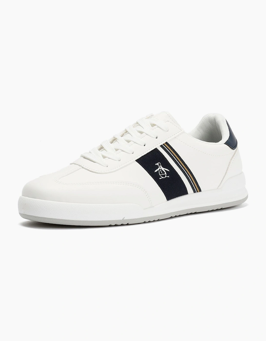 Penguin Gaz Men's White Trainers
