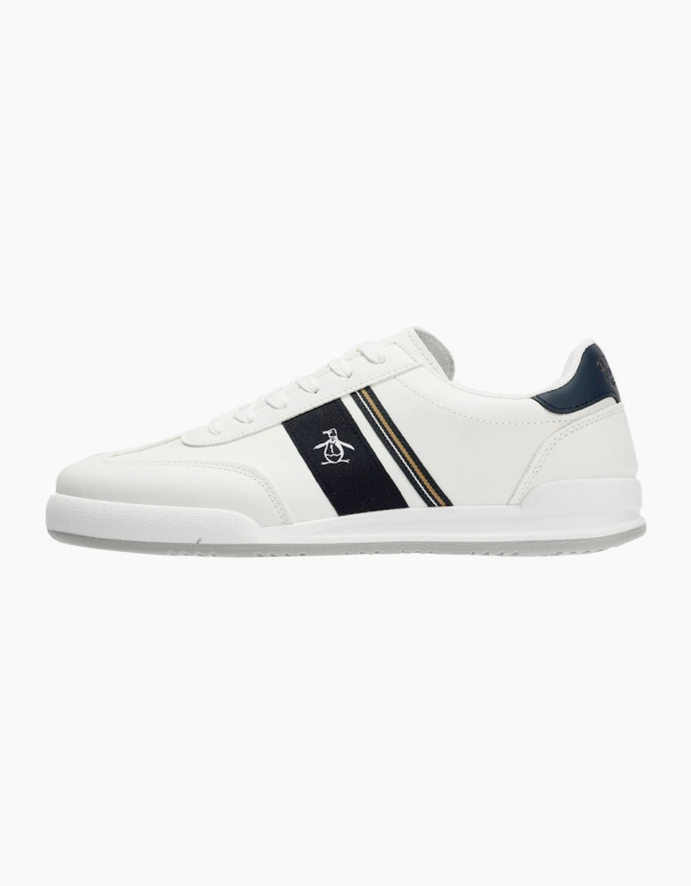 Penguin Gaz Men's White Trainers