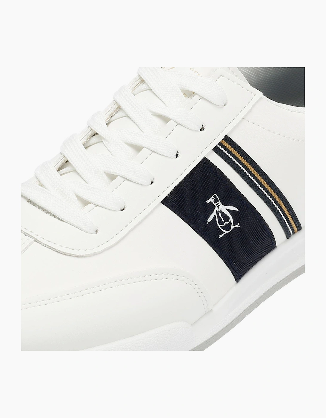 Penguin Gaz Men's White Trainers