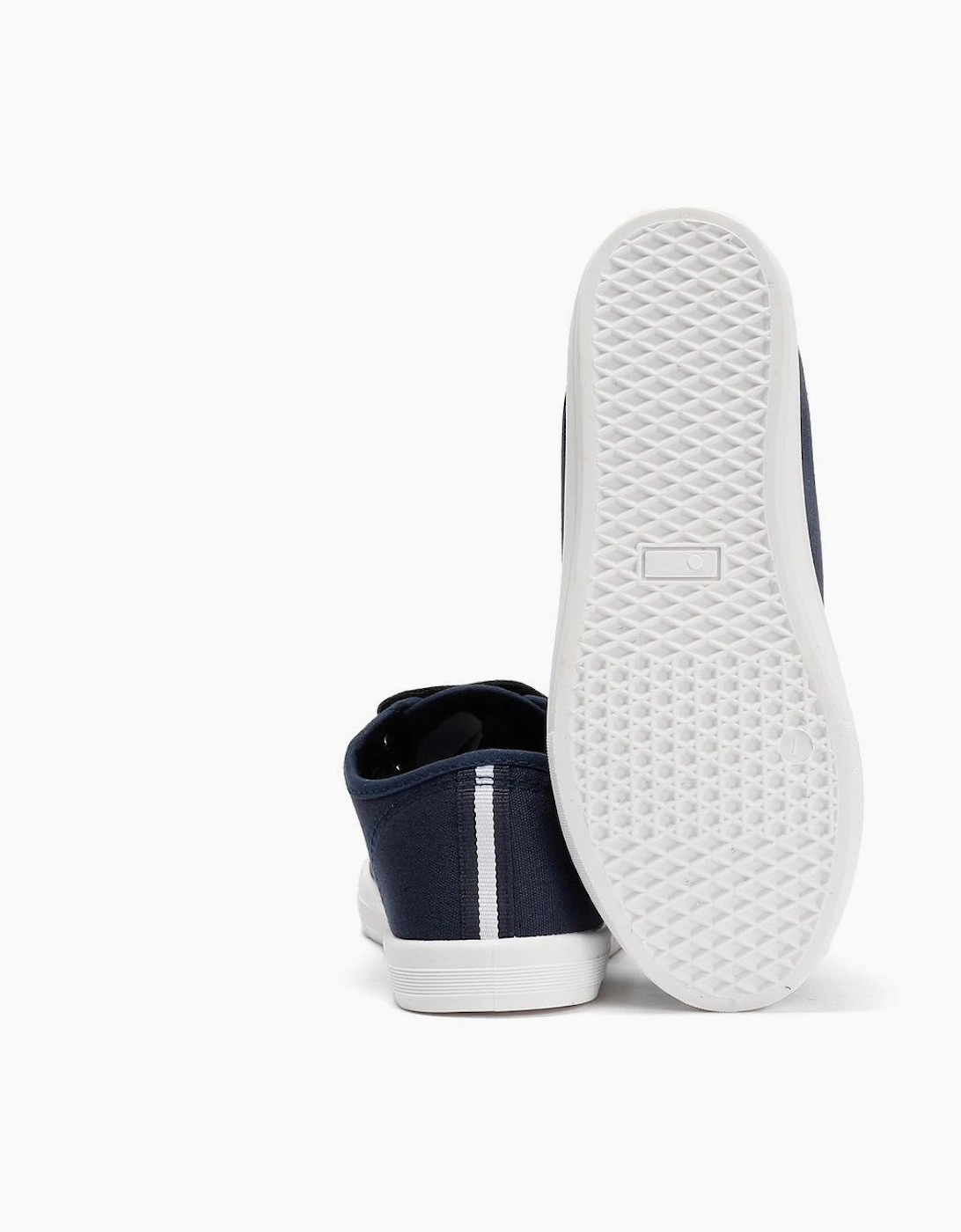 Penguin Junior Sparton Velcro Navy/Red Trainers