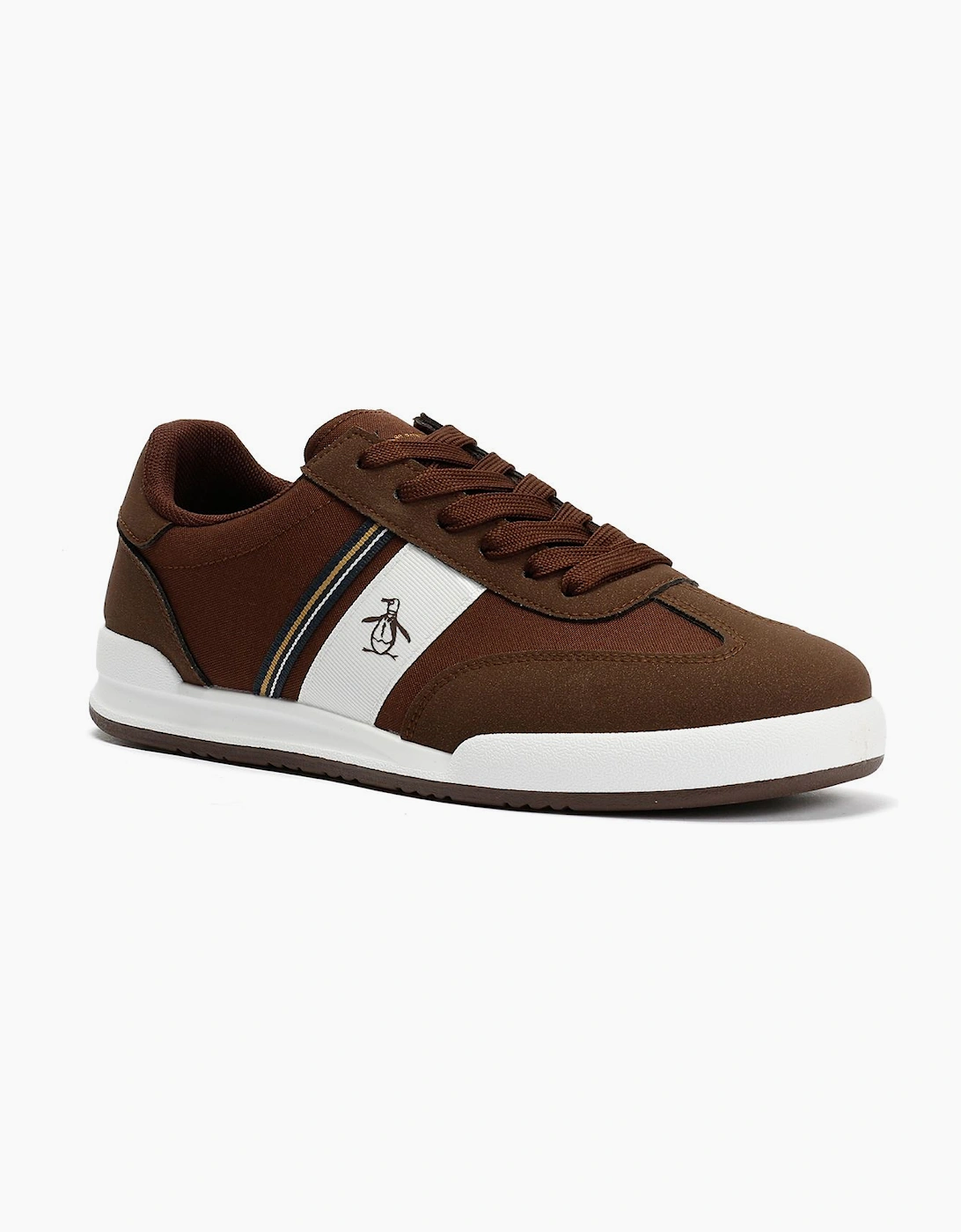Penguin Gaz Men's Chocolate Trainers