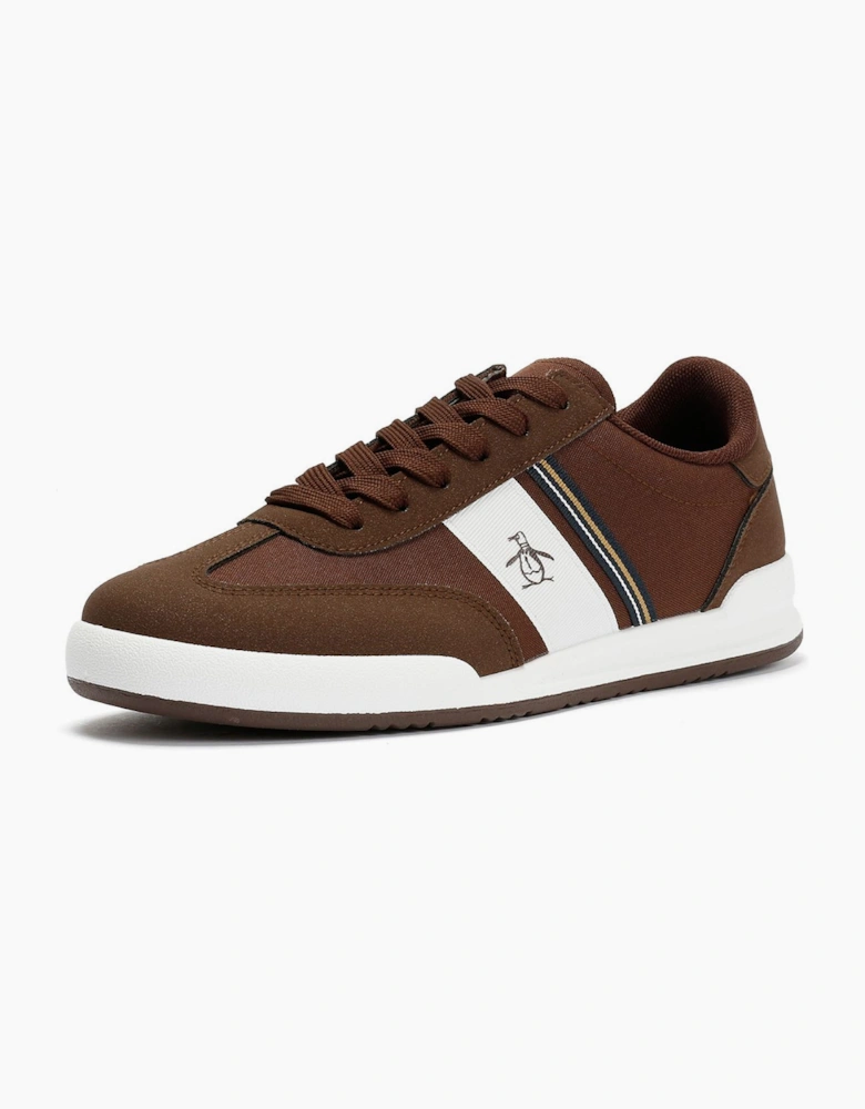 Penguin Gaz Men's Chocolate Trainers