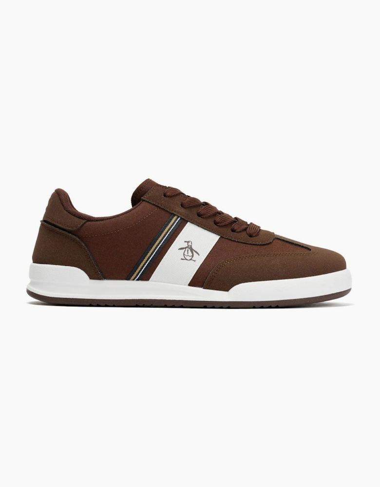 Penguin Gaz Men's Chocolate Trainers