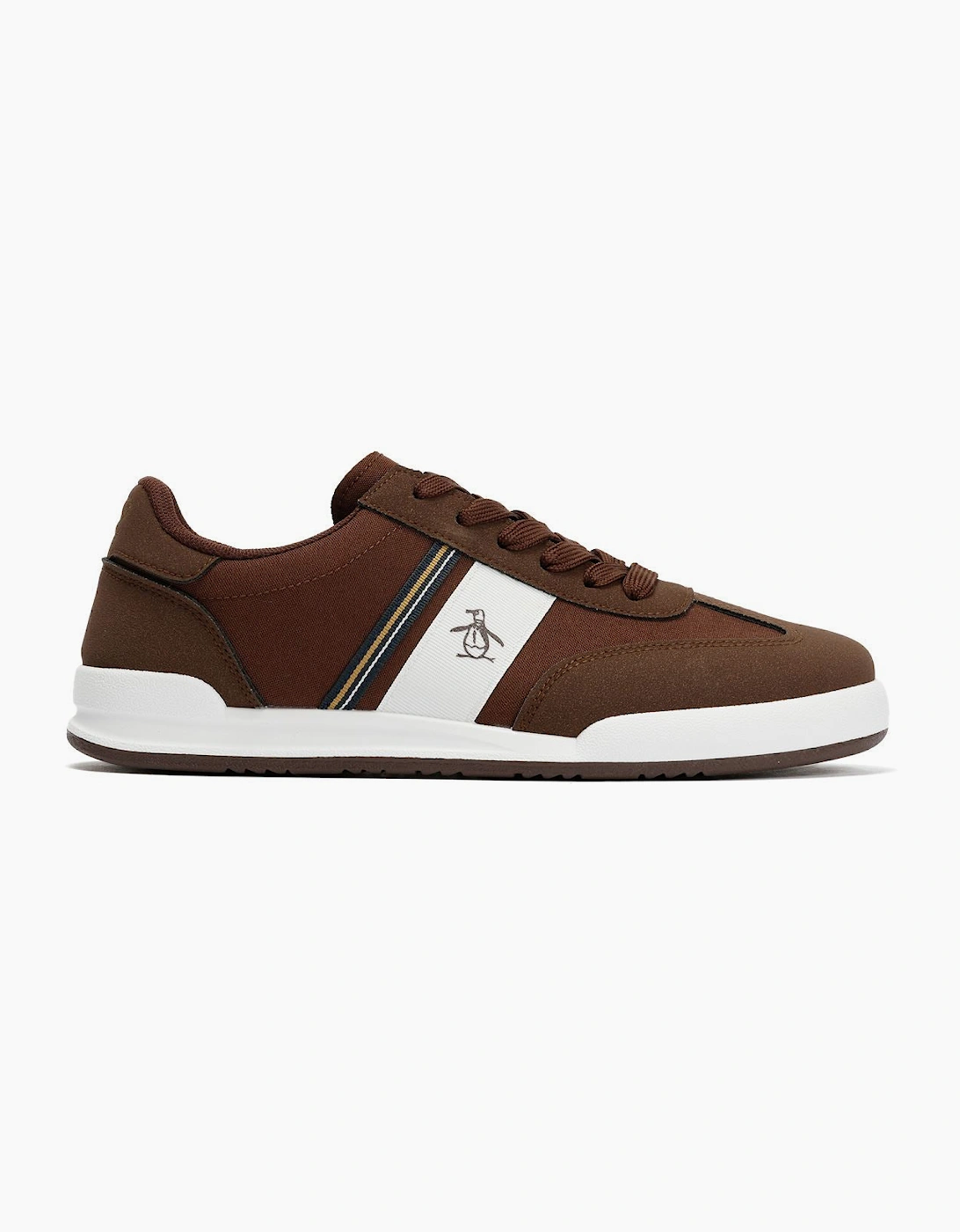 Penguin Gaz Men's Chocolate Trainers
