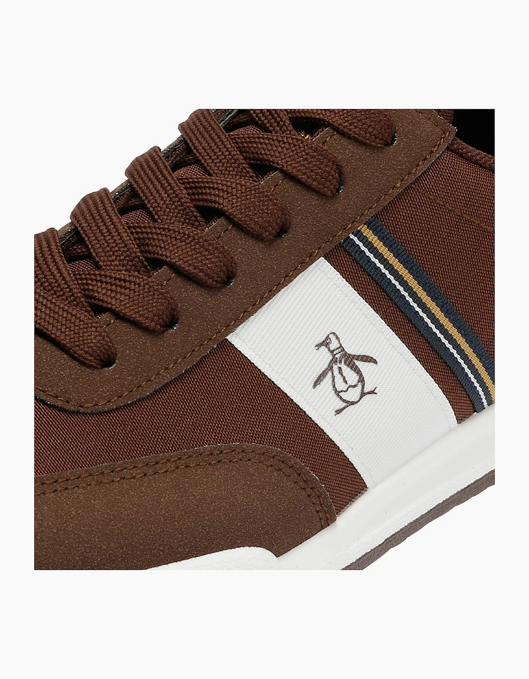 Penguin Gaz Men's Chocolate Trainers