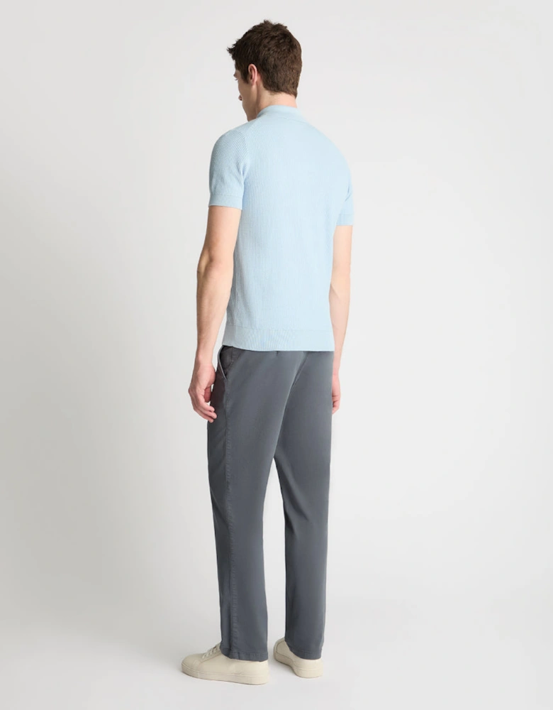 Remus Uomo Knitted Polo 18826 22 Blue
