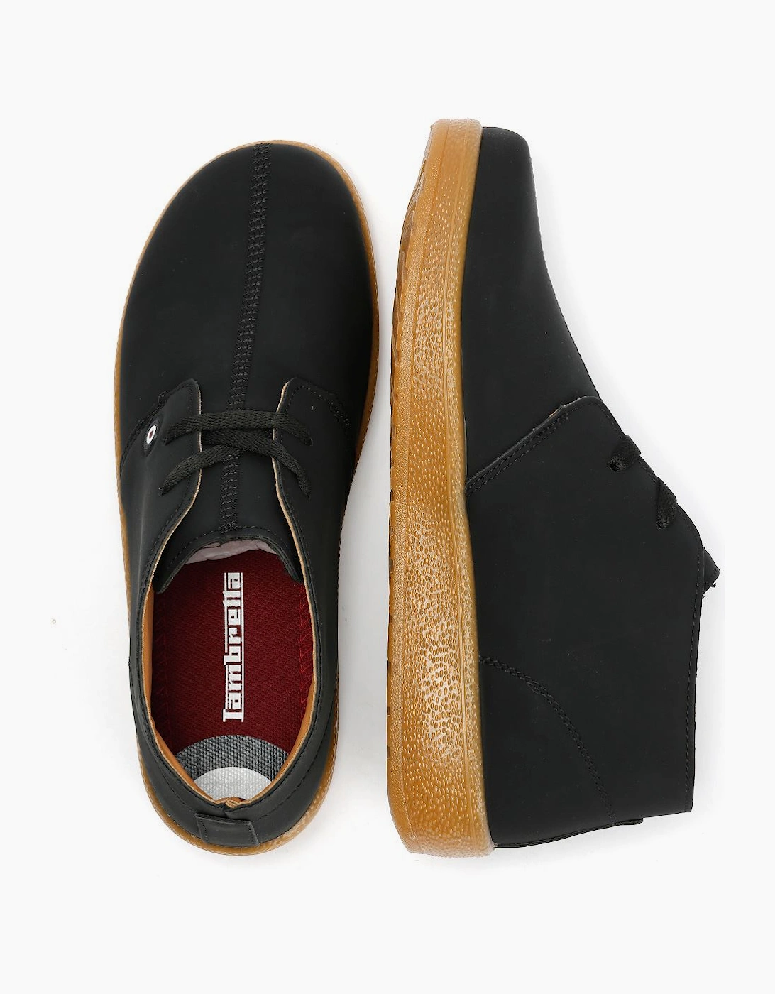 Lambretta Pinto Men's Black Boots