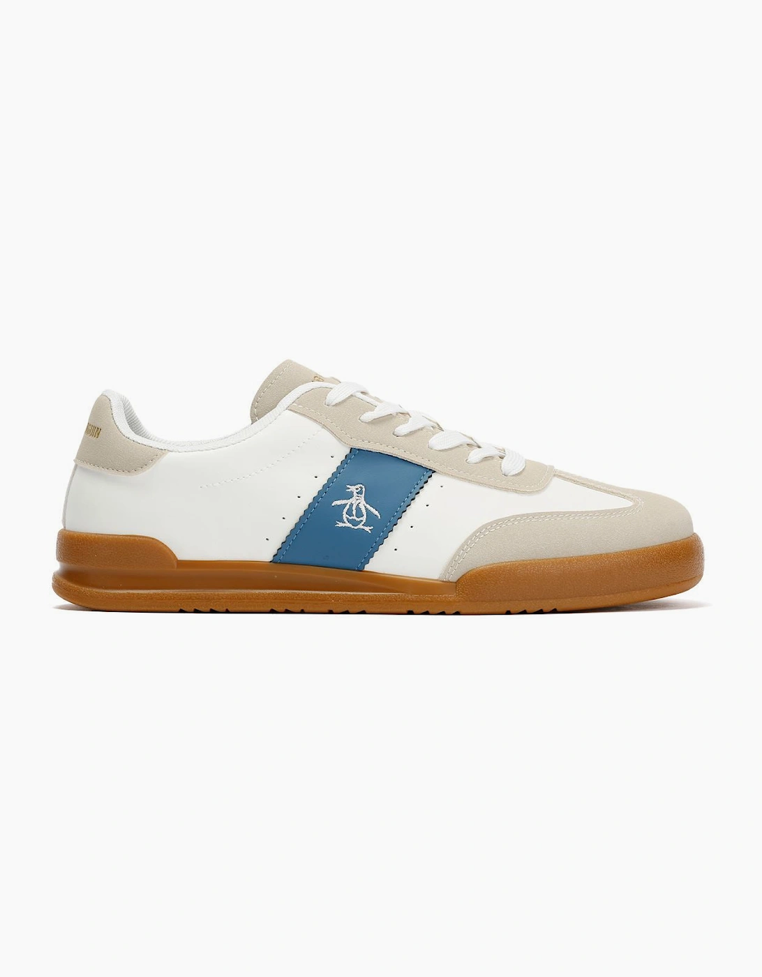 Penguin Giovanni Men's White Trainers