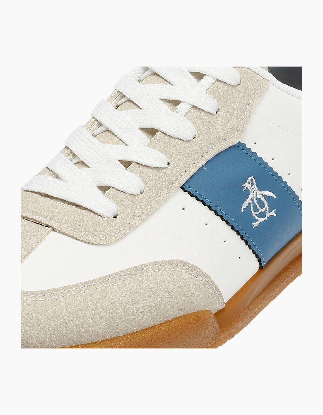 Penguin Giovanni Men's White Trainers