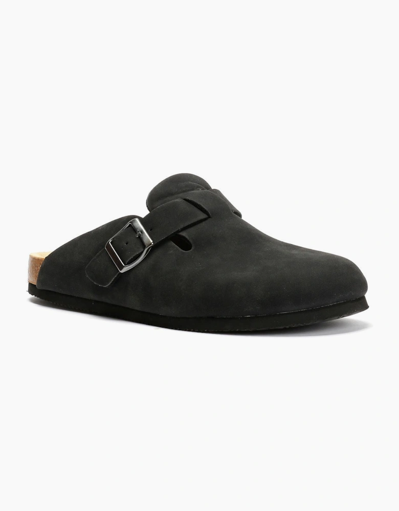 Penguin Pappy Men's Black Mules