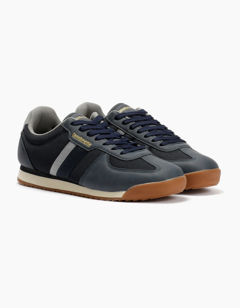 Lambretta Diego Men's Navy/Charcoal Trainers