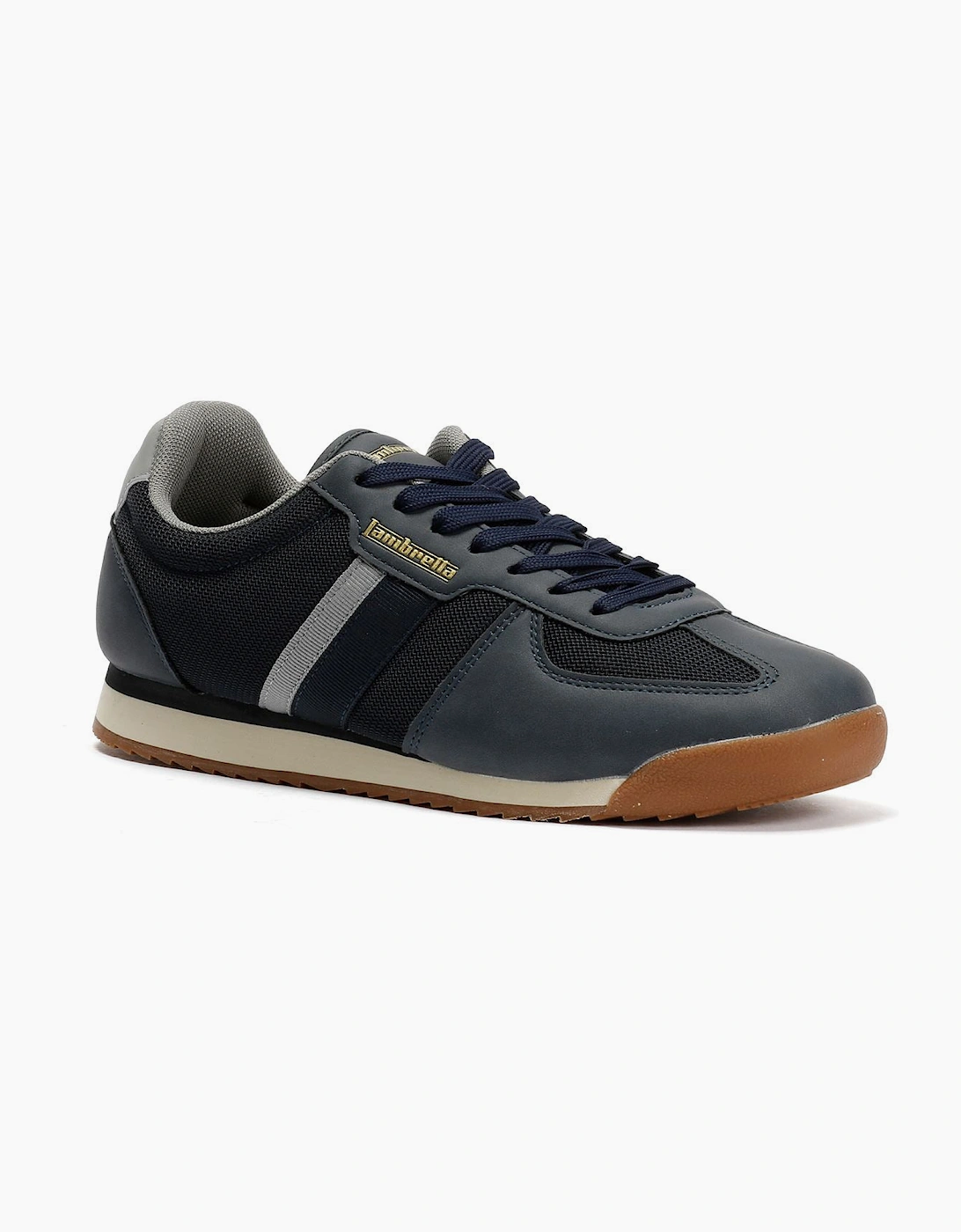 Lambretta Diego Men's Navy/Charcoal Trainers