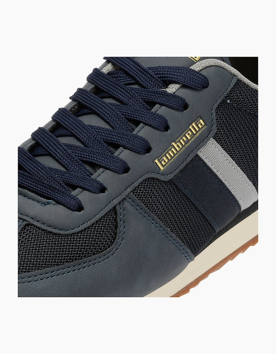 Lambretta Diego Men's Navy/Charcoal Trainers