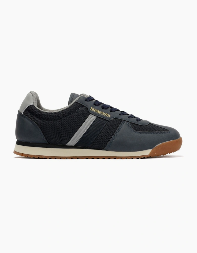 Lambretta Diego Men's Navy/Charcoal Trainers