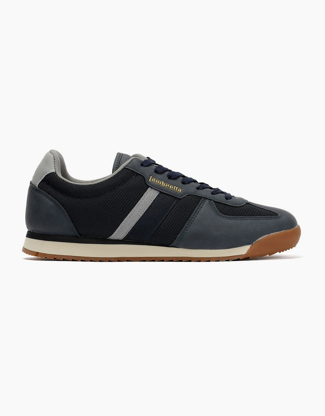 Lambretta Diego Men's Navy/Charcoal Trainers