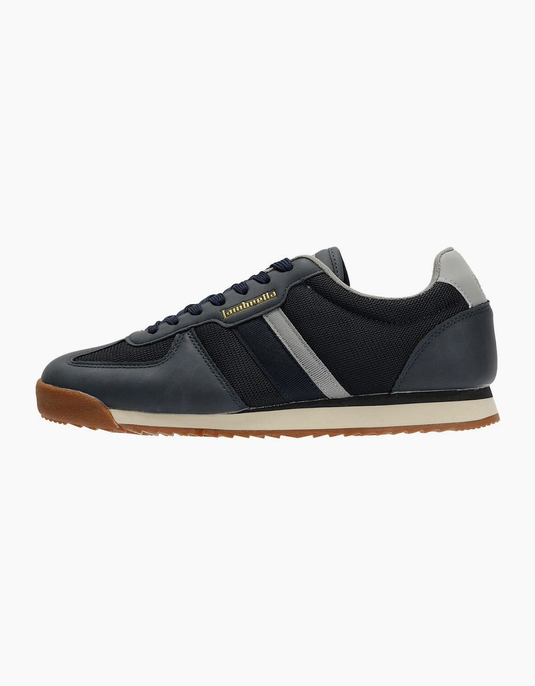 Lambretta Diego Men's Navy/Charcoal Trainers